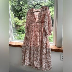 Ethical Alternative Cloud Cotton Boho Dress